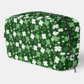 St. Patrick's Day Kleeblätter Waschbeutel (Rechte Ecke)