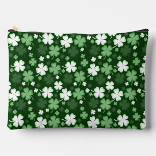 St. Patrick's Day Kleeblätter Zubehörtasche