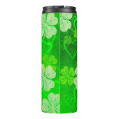 St Patrick's Day Kleeblatts and Hearts Thermosbecher (Rückseite)
