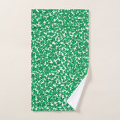 St. Patrick's Day Kleeblatts Badhandtuch Set (Handtuch)