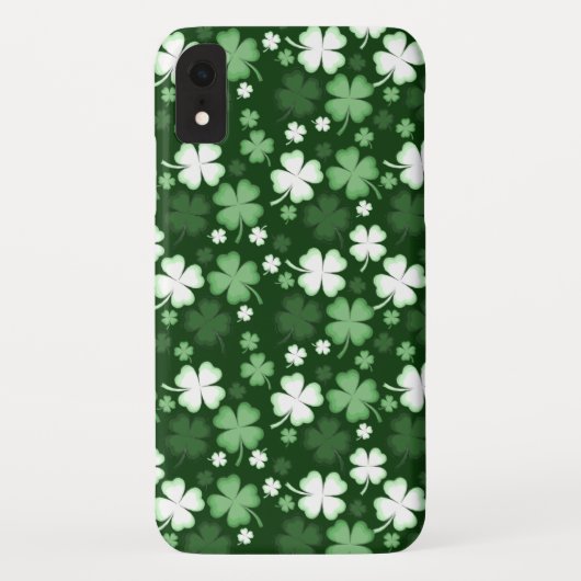 St. Patrick's Day Kleeblatts Case-Mate iPhone Hülle (Rückseite)