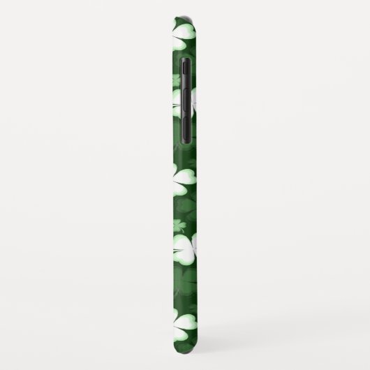 St. Patrick's Day Kleeblatts Case-Mate iPhone Hülle (Hinten/Links)