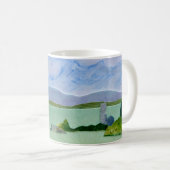 St Patrick's Day Kleeblatts Clover Kaffeetasse (VorderseiteRechts)