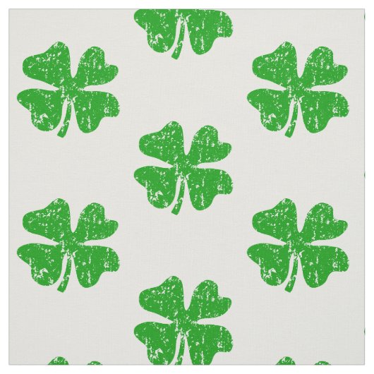 St Patricks Day Kleeblatts | DIY Textil Stoff (Muster)