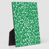 St Patrick's Day Kleeblatts Fotoplatte (Seite)
