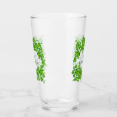 St. Patricks Day Kleeblatts Glass Glas (Links)