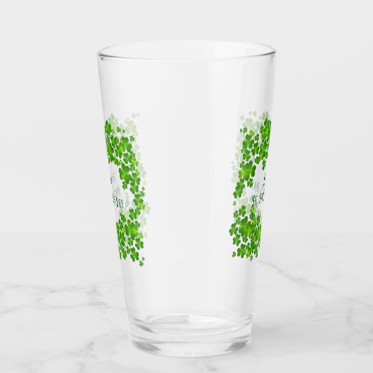 St. Patricks Day Kleeblatts Glass Glas (Rechts)