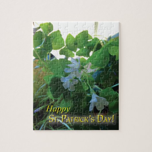 St.Patrick's Day Kleeblatts Jigsaw Puzzle (Vertikal)
