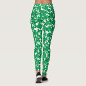 St. Patrick's Day Kleeblatts Leggings (Rückseite)