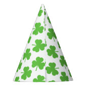 St. Patrick's Day Kleeblatts Party Partyhütchen (Rückseite)