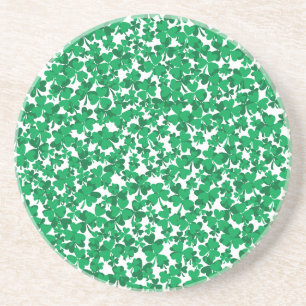 St Patrick's Day Kleeblatts Sandstein Untersetzer