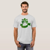 St. Patrick's Day Kleeblatts T-Shirt (Vorne ganz)