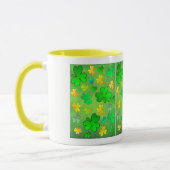 St. Patrick's Day Kleeblatts Tasse (Links)