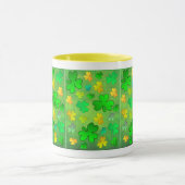 St. Patrick's Day Kleeblatts Tasse (Zentrum)