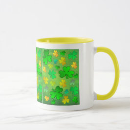 St. Patrick's Day Kleeblatts Tasse