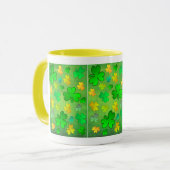 St. Patrick's Day Kleeblatts Tasse (Vorderseite Links)