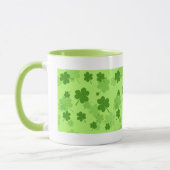 St. Patrick's Day Kleeblatts Tasse (Links)