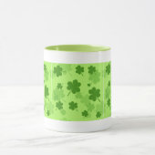 St. Patrick's Day Kleeblatts Tasse (Zentrum)