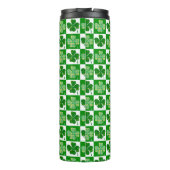 St Patrick's Day Kleeblatts Thermosbecher (Rückseite)