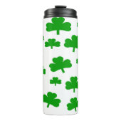 St. Patrick's Day Kleeblatts Thermosbecher (Vorderseite)