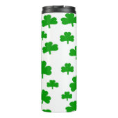 St. Patrick's Day Kleeblatts Thermosbecher (Rückseite)