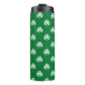 St Patrick's Day Kleeblatts Thermosbecher (Vorderseite)