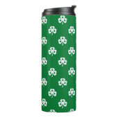St Patrick's Day Kleeblatts Thermosbecher (Nach links gedreht)