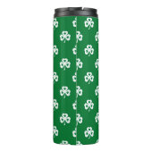 St Patrick's Day Kleeblatts Thermosbecher (Rückseite)