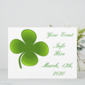 St Patrick's Day Kleeblatts Thunder_Cove (Stehend Vorderseite)