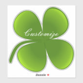 St Patrick's Day Kleeblatts Thunder_Cove Aufkleber (Blatt)