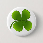 St Patrick's Day Kleeblatts Thunder_Cove Button (Vorderseite)