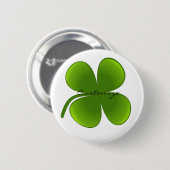 St Patrick's Day Kleeblatts Thunder_Cove Button (Vorne & Hinten)