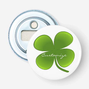 St Patrick's Day Kleeblatts Thunder_Cove Flaschenöffner