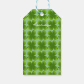 St Patrick's Day Kleeblatts Thunder_Cove Geschenkanhänger (Rückseite)