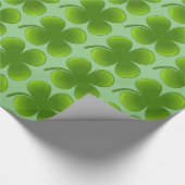 St Patrick's Day Kleeblatts Thunder_Cove Geschenkpapier (Ecke)