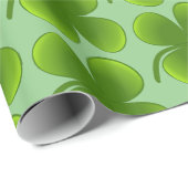 St Patrick's Day Kleeblatts Thunder_Cove Geschenkpapier (Rolleneckpunkt)