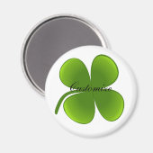 St Patrick's Day Kleeblatts Thunder_Cove Magnet (Vorderseite/Rückseite)