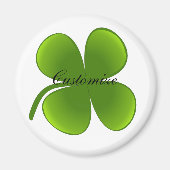 St Patrick's Day Kleeblatts Thunder_Cove Magnet (Vorne)