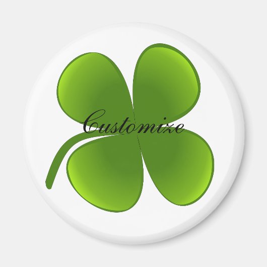 St Patrick's Day Kleeblatts Thunder_Cove Magnet (Vorne)