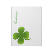 St Patrick's Day Kleeblatts Thunder_Cove Notizblock (Rotiert)