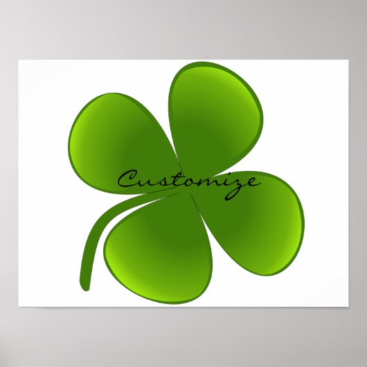 St Patrick's Day Kleeblatts Thunder_Cove Poster (Vorne)