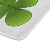 St Patrick's Day Kleeblatts Thunder_Cove Schneidebrett (Ecke)