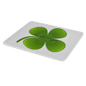 St Patrick's Day Kleeblatts Thunder_Cove Schneidebrett (Ecke)