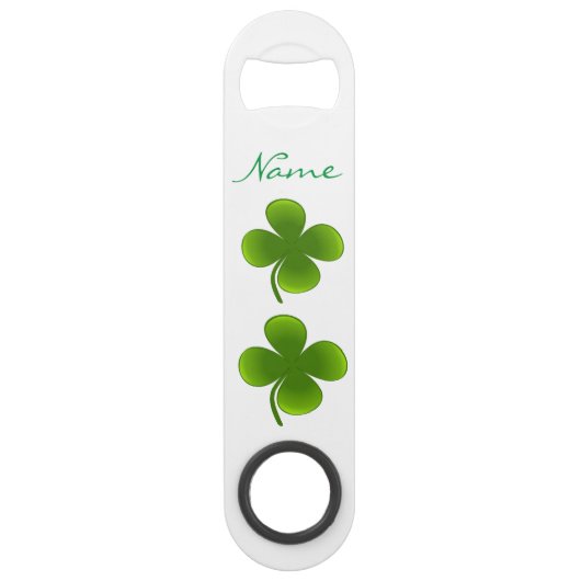 St Patrick's Day Kleeblatts Thunder_Cove Speed Flaschenöffner (Vorderseite)