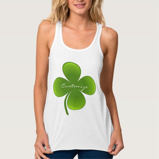 St Patrick's Day Kleeblatts Thunder_Cove Tank Top (Vorderseite)