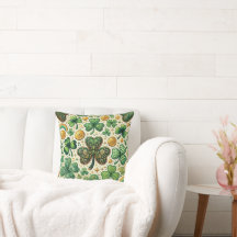 St. Patrick's Day Kleeblatts und Gold Design