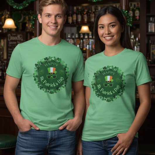 St. Patrick's Day Kleehut Unisex T-Shirt Tri-Blend Shirt