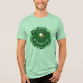 St. Patrick's Day Kleehut Unisex T-Shirt Tri-Blend Shirt (Vorderseite)