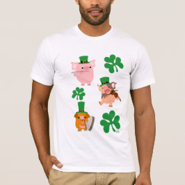 St Patrick's Day Kleine Musiker T - Shirt