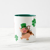 St Patrick's Day kleine Musiker Tasse (Mittel)